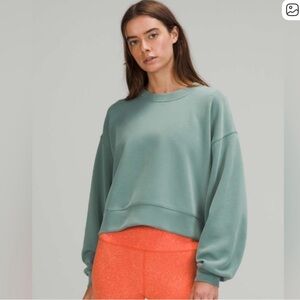 Lululemon Softstreme Perfectly Oversized Cropped Crew